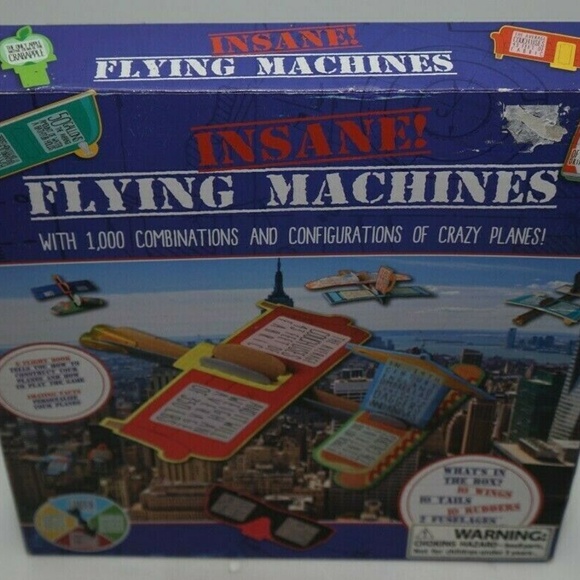 Insane Flying Machines - Parragon Inc. Ages 8+ New - Picture 5 of 5